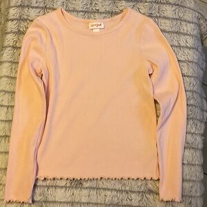 Cat & Jack Light Pink Long Sleeve Tee